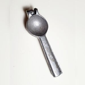 Vintage Primitive Kitchen Mixed Metal Aluminum Lemon Juicer